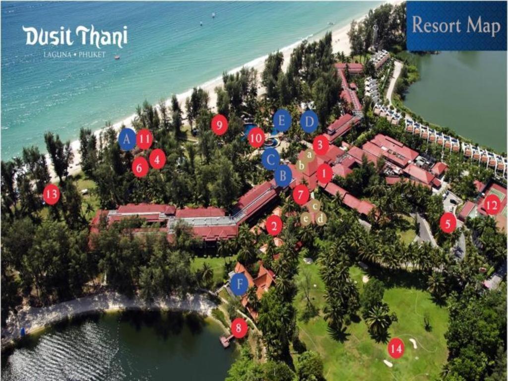 Dusit Thani Laguna Pool Villa Пхукет Экстерьер фото